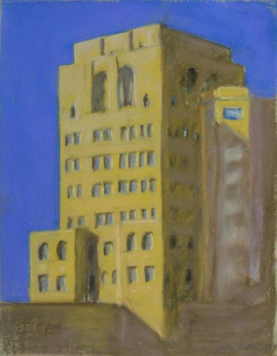 Pastel of Columbia Presbyterian